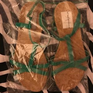 Aj Valenci Shoes - Green sandals Aj Valenci Shoes - Green sandals